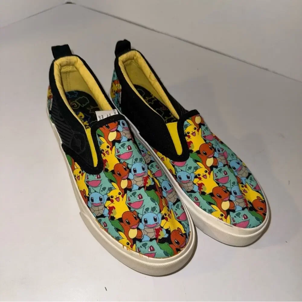 POKÉMON youth slip on cartoon skater style cosplay fandom shoes 3